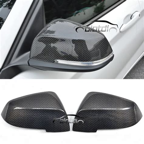 For Bmw F F Carbon Fiber Replacement Rearview Door Side