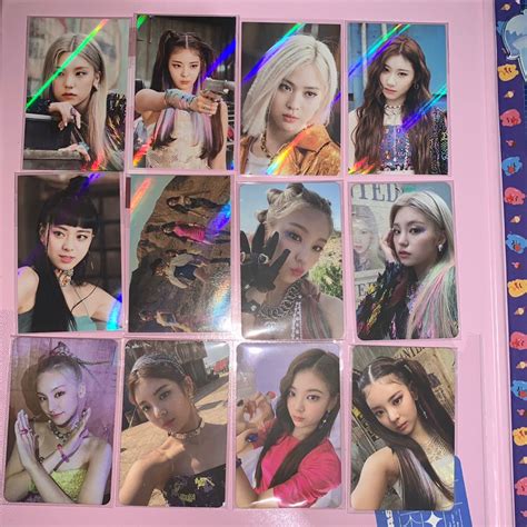 Jual Take All Photocard Itzy Official Not Shy Era Yeji Lia Ryujin Chaeryeong Yuna Withdrama