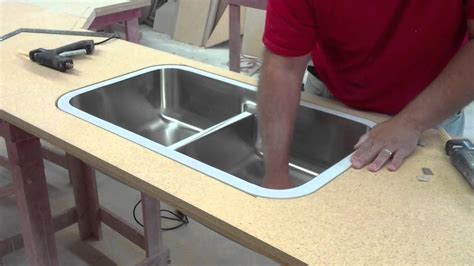 Understanding The Basics Of A Laminate Countertop With Bevel Edge And A Undermount Sink Youtube