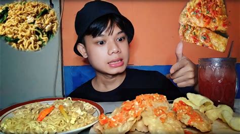 Mie Nyemek Telur Crispy Mukbang Mie Nyemek Extra Telur Crispy Mukbang