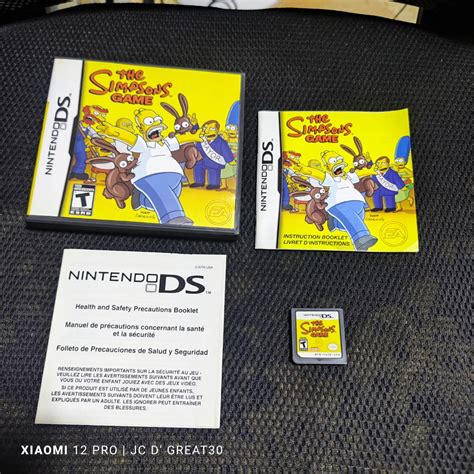 The Simpsons Game Ds Game Authentic Video Gaming Video Games