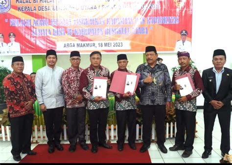 7 Desa Di Bengkulu Utara Dapatkan Piagam Dan Lencana Dari Kemendes