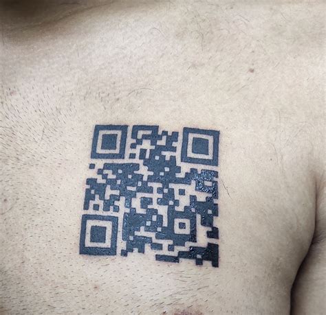 Qr Code Tattoo