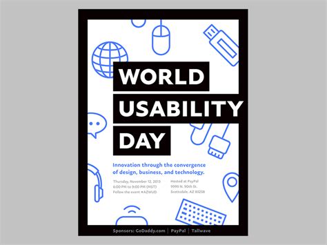 2015 World Usability Day By Julieta Felix On Dribbble