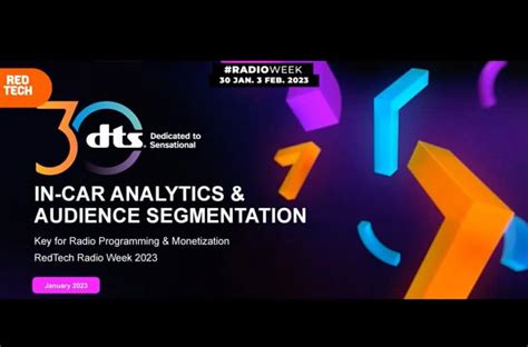 Leveraging In Car Analytics • Redtech