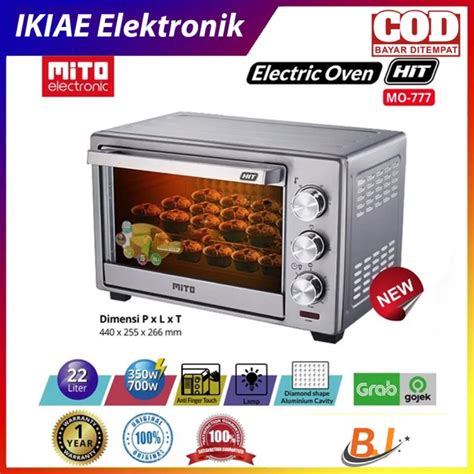 Mito Mo Hit Oven Listrik Liter Lazada Indonesia