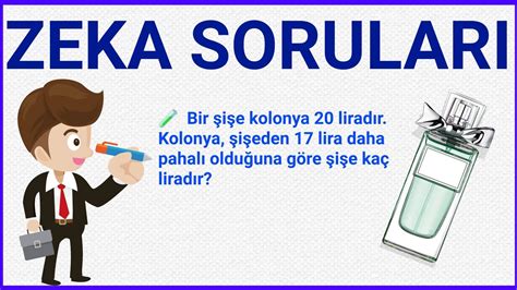 Zeka ve Mantık Soruları Bilmeceler Eğlenceli Video 7 YouTube