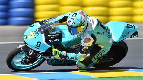 Moto3 GP Francia Dennis Foggia Ancora Al Top Nelle FP2 Di Le Mans