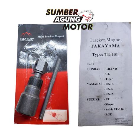 Jual TRACKER TREKER MAGNIT MAGNET MULTI GRAND TIGER RC SHOGUN SATRIA RX