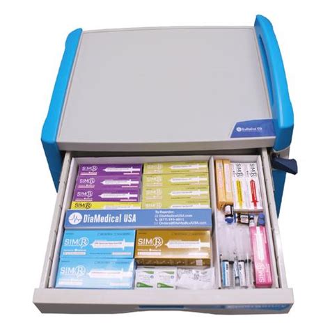 Signature Loaded 5 Drawer Crash Cart 1 Refill 3017408 Diamedical Usa Lc027901