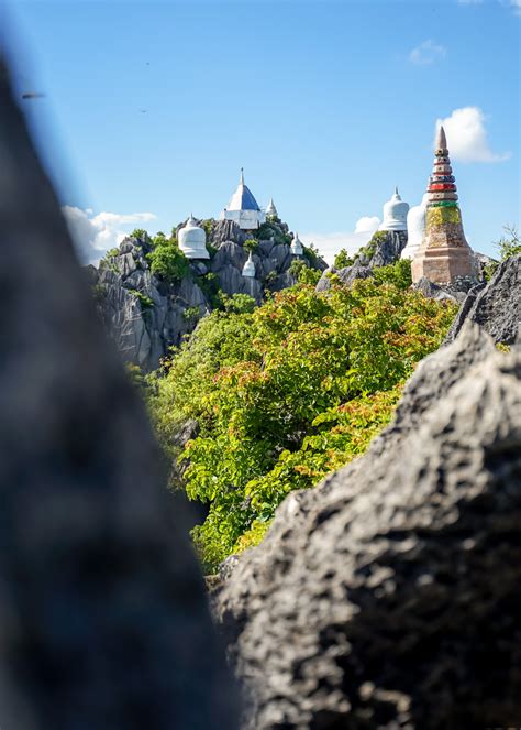 Thailands Secret Floating Pagodas Wat Chalermprakiat Visitors Guide