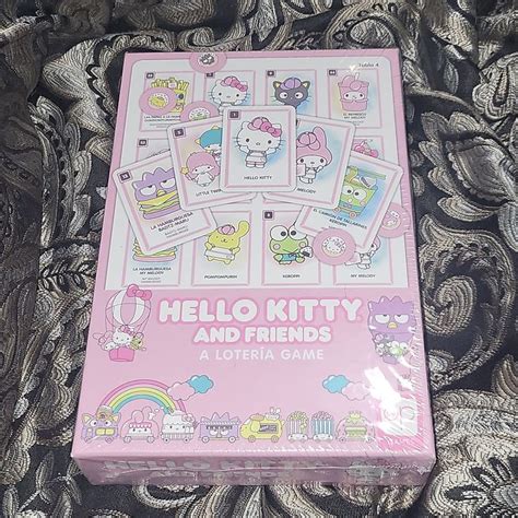 Hello Kitty And Friends English Spanish Bingo Game Bnib In 2024 Hello