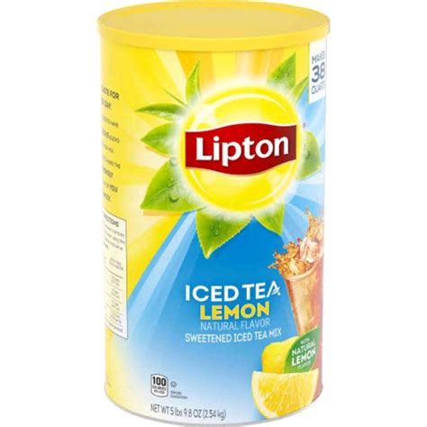 Lipton Iced Tea Lemon Natural Flavors Sweetened Ice Tea Mix Makes 38 Quartz 283kg Lazada Ph