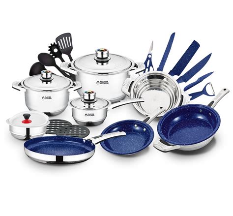 Batería De Cocina Flavor Kitchen Profesional 25 Piezas