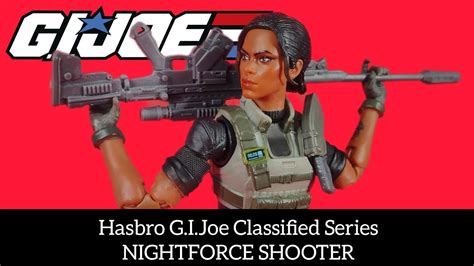 Hasbro G I Joe Classified Series Nightforce Shooter Youtube