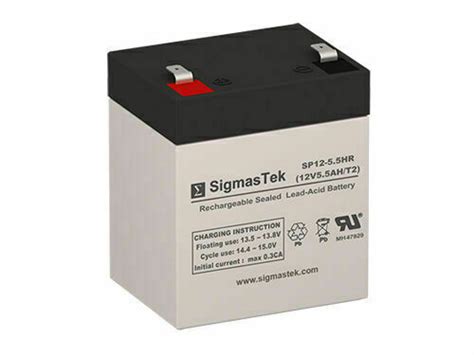 Sigmastek Sp12 55hr 12v 55ah Multipurpose Replacement Battery White For Sale Online Ebay