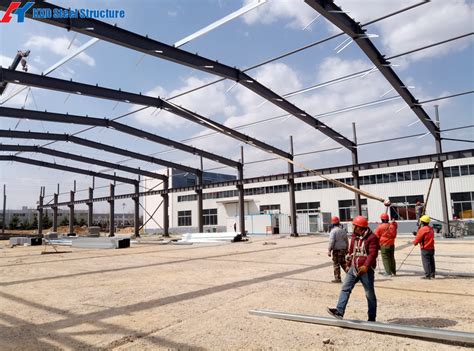 Prefabricated High Strength Large Span Steel Building Structural