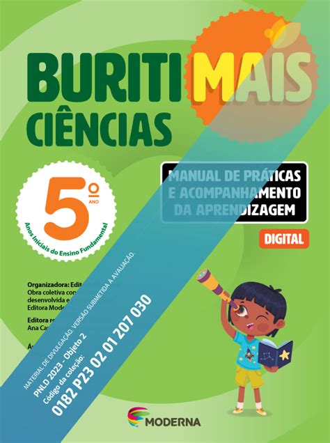 BURITI MAIS CIÊNCIAS 5º ANO PNLD Moderna