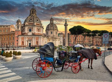 Oude Stad Van Rome Stock Afbeelding Image Of Bestemming 3170125