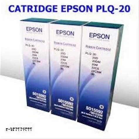 Black Epson Plq Ribbon Cartridge At Rs Box In Mumbai Id