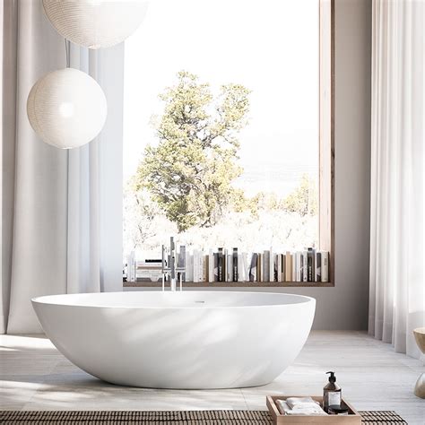 Fiji Vasca in Solid Surface o Mineralmarmo - Bath RONAL Bathrooms ...