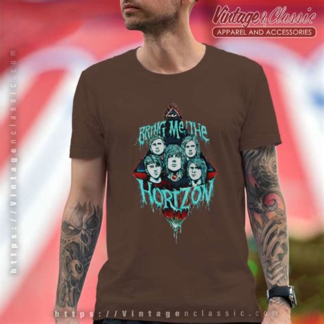 Bring Me The Horizon Shirt Graphic Member - Vintagenclassic Tee