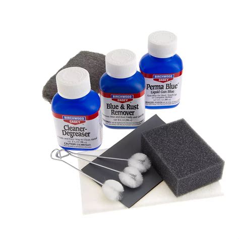 Birchwood Casey Complete Perma Blue Liquid Gun Blue Kit Academy