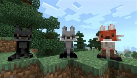 Beautiful Foxes Addon 120 119 Mcpebedrock Mod 9minecraftnet