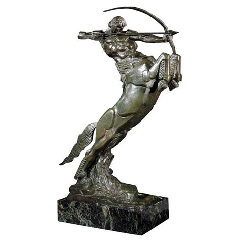 'Centaur' Art Deco Bronze by Francois Bazin, 1924 | Art deco sculpture ...