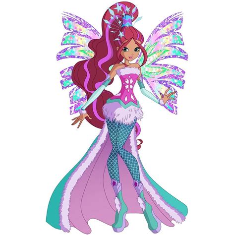 A Cartoon Fairy With Long Hair And Wings