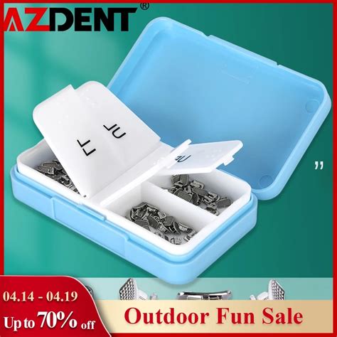 Pcs Sets Azdent Dental Orthodontic Buccal Tubes St Molar Bondable