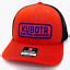 Kubota Vintage Patch Hat Orange Richardson Trucker Cap