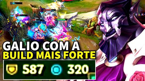 GALIO A BUILD MAIS FORTE FAMOSO META DOS TANKS NOVA BUILD GALIO VS