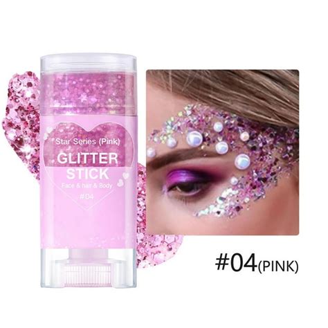 Glitter Eyeshadow Body Paint Stick Face Lip Star Glitter Festival Stage Makeup Festival Carnival