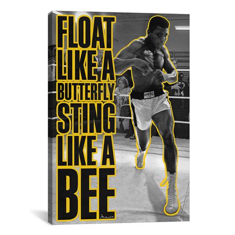 Winston Porter Float Like A Butterfly Sting Like A Bee By Muhammad Ali Enterprises Gallery