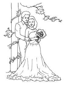 Coloriages Mariage à imprimer Coloriages Fetes