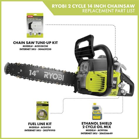 Ryobi Ry In Cc Cycle Gas Chainsaw Bigbigmart