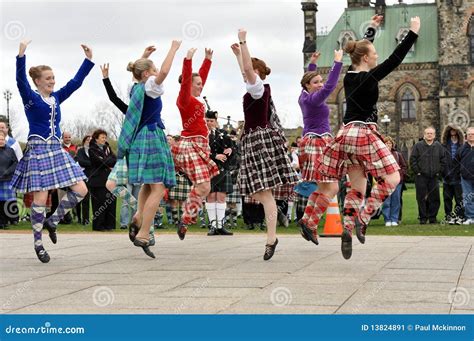 Highland Dancers Perform On Tartan Day Editorial Photo Image Of Kilt