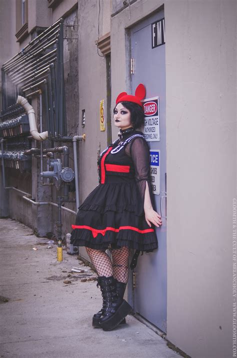 Placebo Red And Black Gothic Nurse Dress — Gloomth