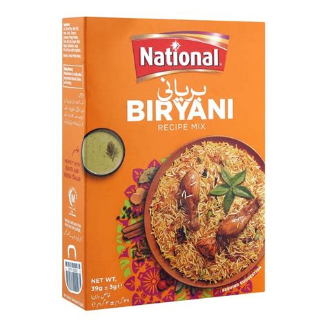 Buy National Biryani Masala Mix 45gm Online at Special Price in ...