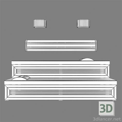 3d Model Sauna Bench 01 67479