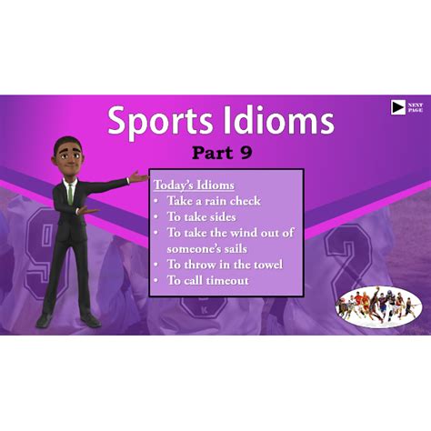 Sports Idioms 10 Part Series • Teacha