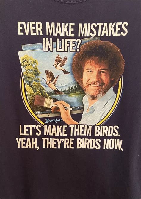 Bob Ross Mistakes Birds