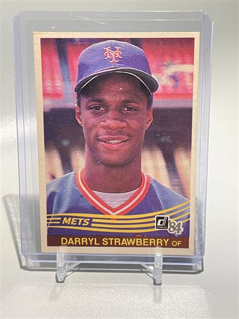 1984 Donruss Darryl Strawberry 68 Baseball Card EBay