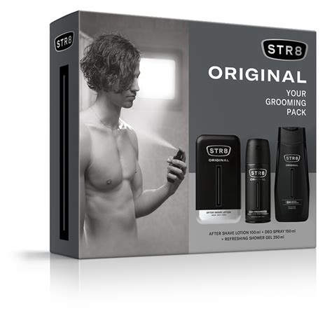 STR 8 ORIGINAL ZESTAW AFTER SHAVE DEO ŻEL 14388428236 Allegro pl