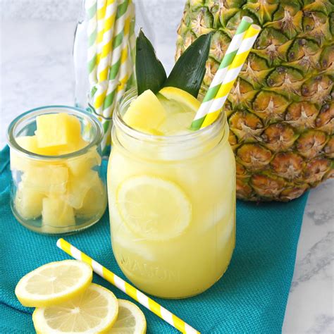 Simple Southern Pineapple Lemonade Love And Confections