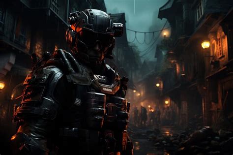 Premium Photo Special Ops Soldier In The Warzone