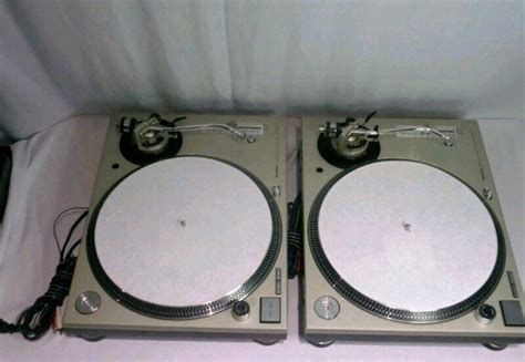 Technics Sl Mk D Direct Drive Turntables Excellent Condition