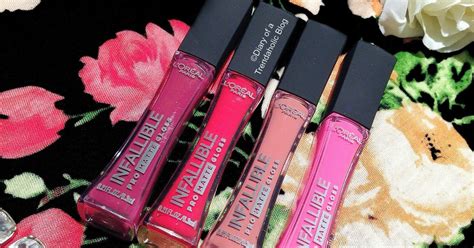 Diary Of A Trendaholic Loréal Infallible Pro Matte Gloss Review