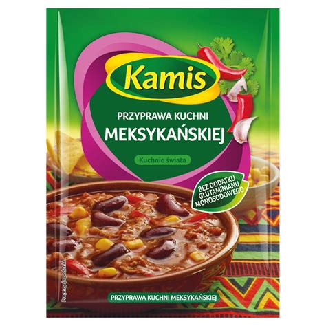 Kamis Kuchnie świata Przyprawa kuchni meksykańskiej 25 g Mieszanki